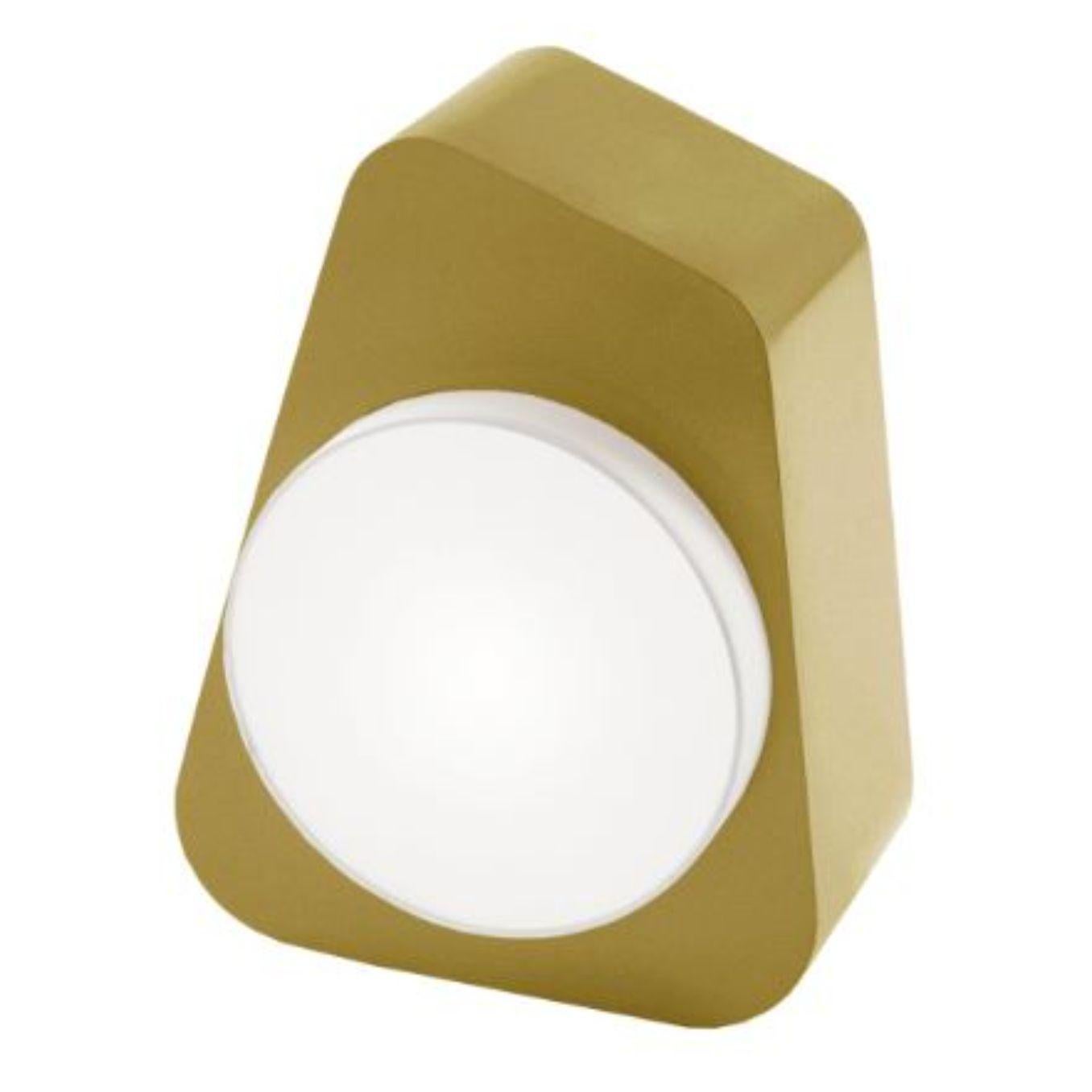Gold Carousel wall lamp by Dooq
Dimensions: W 30 x D 18 x H 40 cm
Materials: lacquered metal
abat-jour: cotton
Also available in different colours and materials.

Information:
230V/50Hz
E27/1x25W LED
120V/60Hz
E26/1x10W LED
bulb not included

All