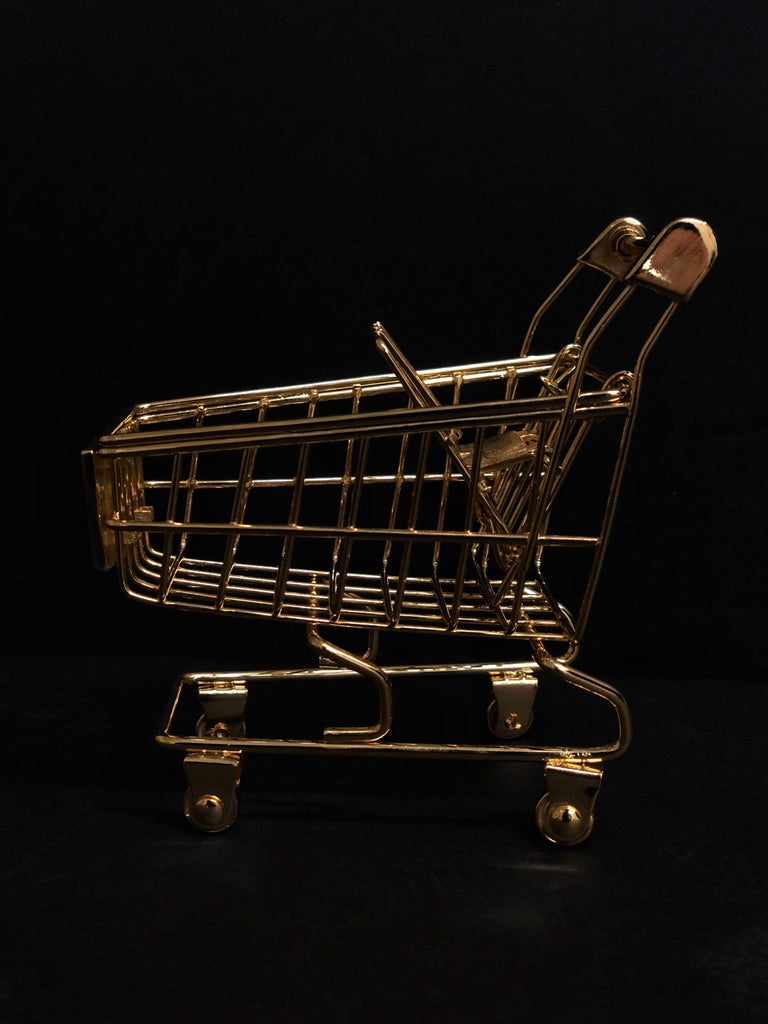 ‘Gold Cart’ 18 Karat Gold, Limited Edition of 25 For Sale at 1stdibs
