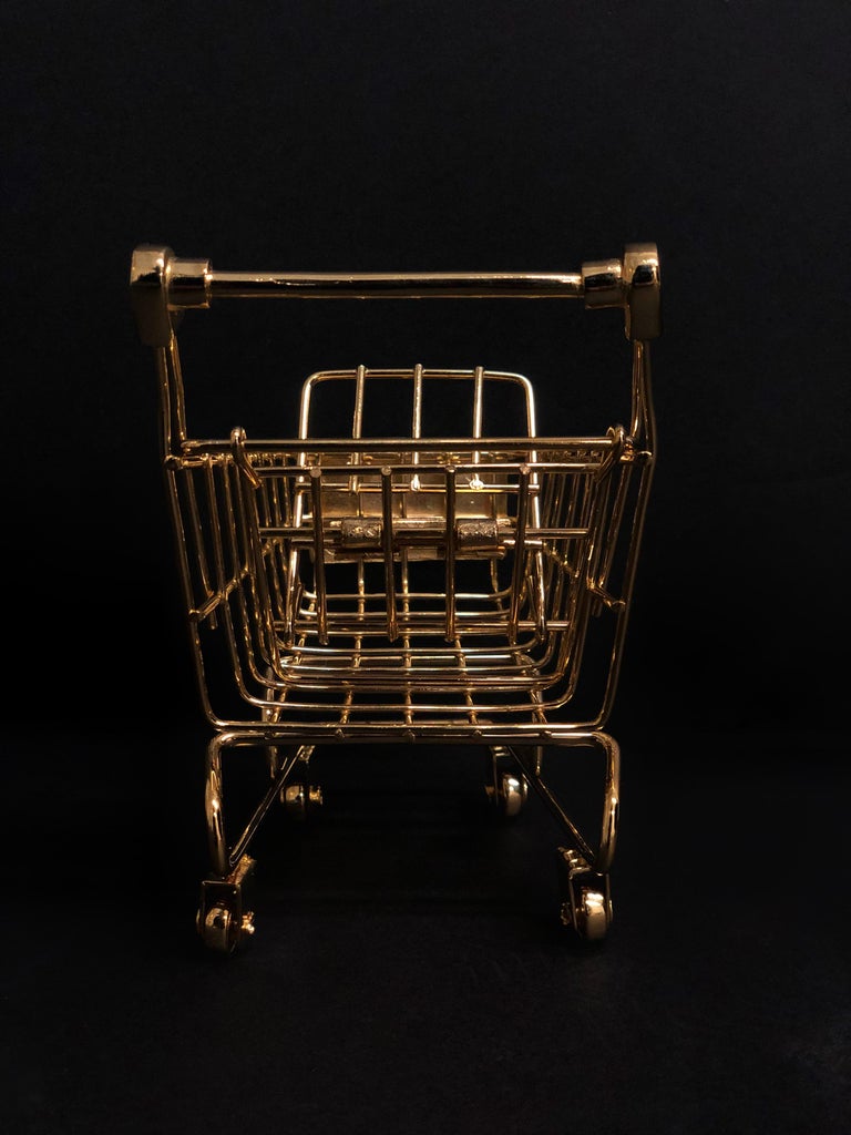 ‘Gold Cart’ 18 Karat Gold, Limited Edition of 25 For Sale at 1stdibs