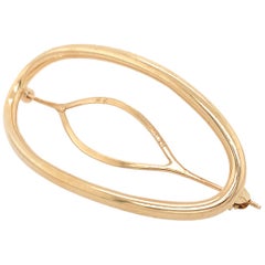 Vintage Gold Cartier Barrette