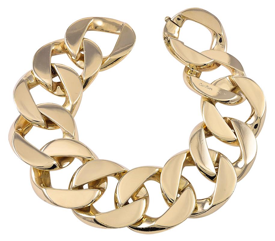 Women's or Men's Gold Cartier Bracelet
