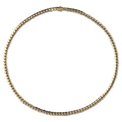 Gold Cartier Curb Link Chain