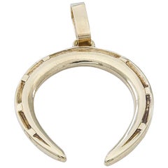 Gold Cartier Horseshoe Charm