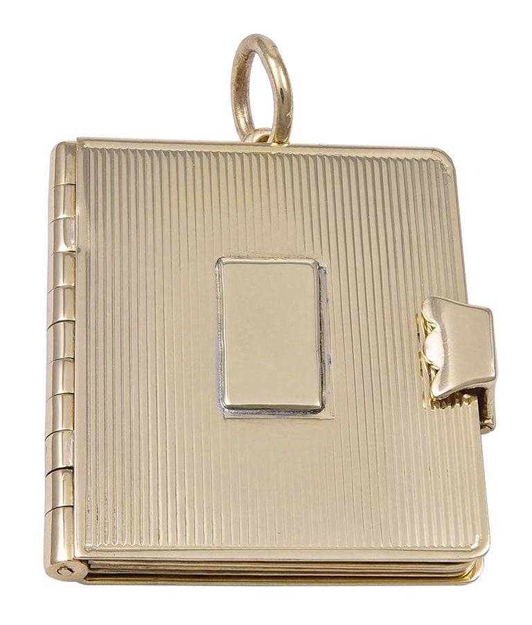 Gold Cartier Locket at 1stDibs