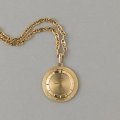 Gold Cartier Pocket or Pendant Watch