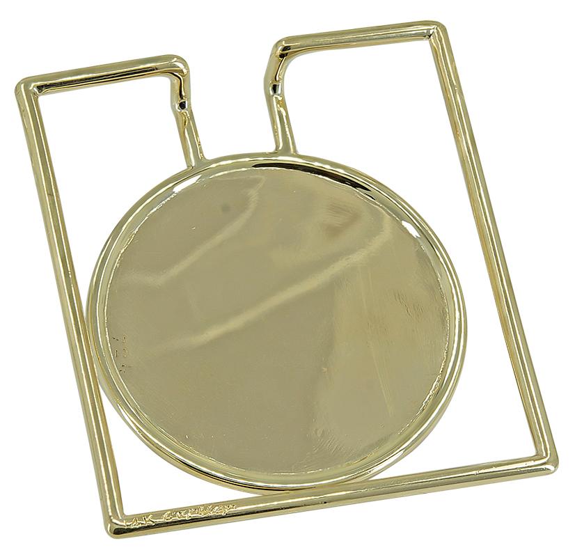 st christopher money clip