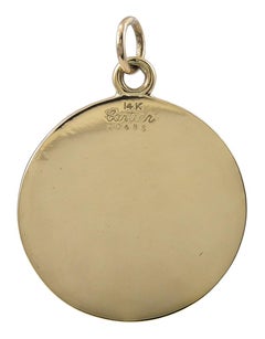 Cartier St. Christopher's Gold Medal