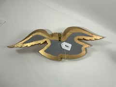 Gold Carved Wooden Eagle Great Seal "Louisburg"