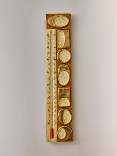 Gold Ceramic Thermometer by Mithé Espelte