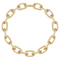 Jack Vartanian 18K Yellow Gold Cuban Chain Necklace, 16.5" Length