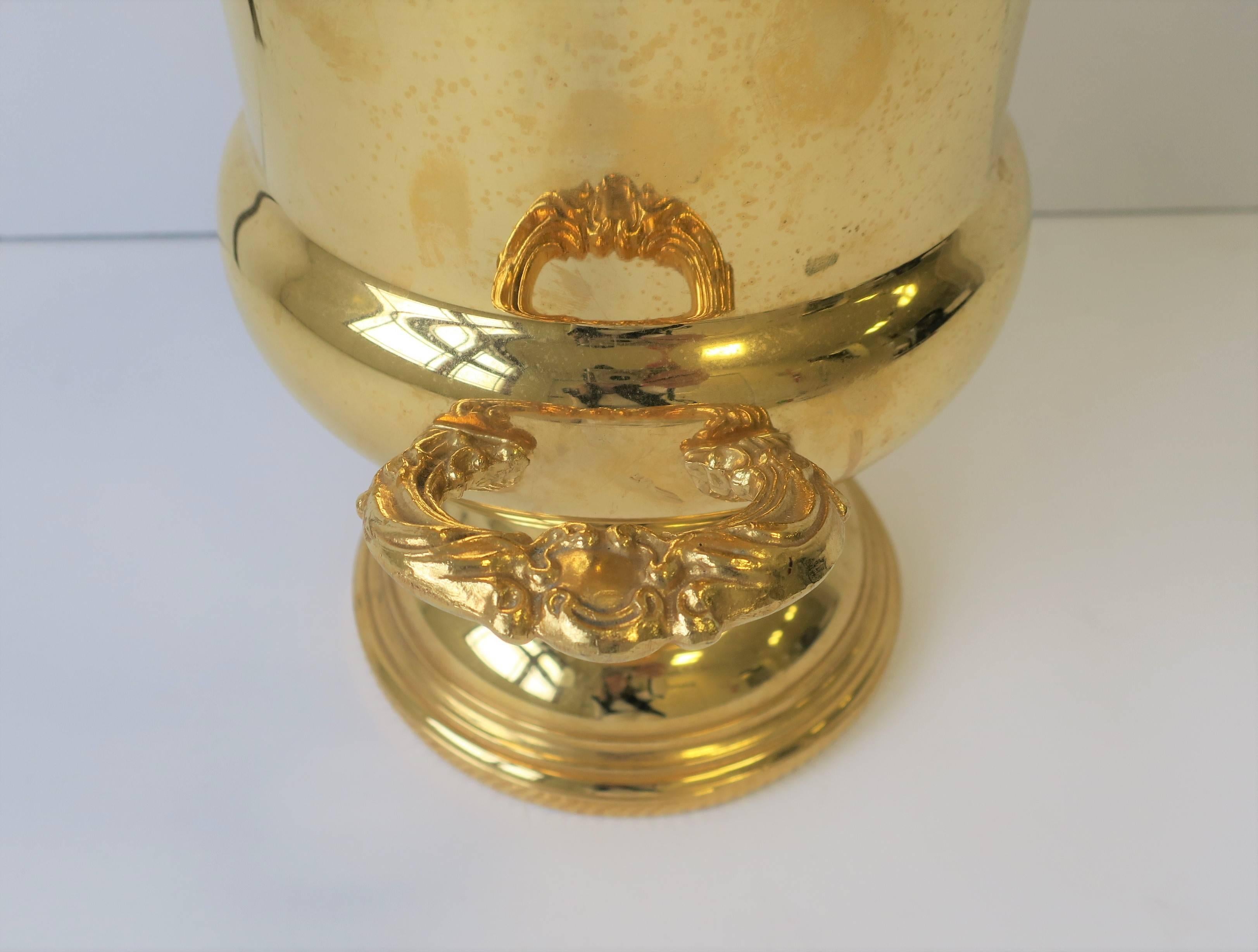 American Gold Champagne or Wine Cooler Ice Bucket