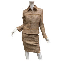 Gold Chanel 2005 Spring/Size 40/ 2 Piece Set