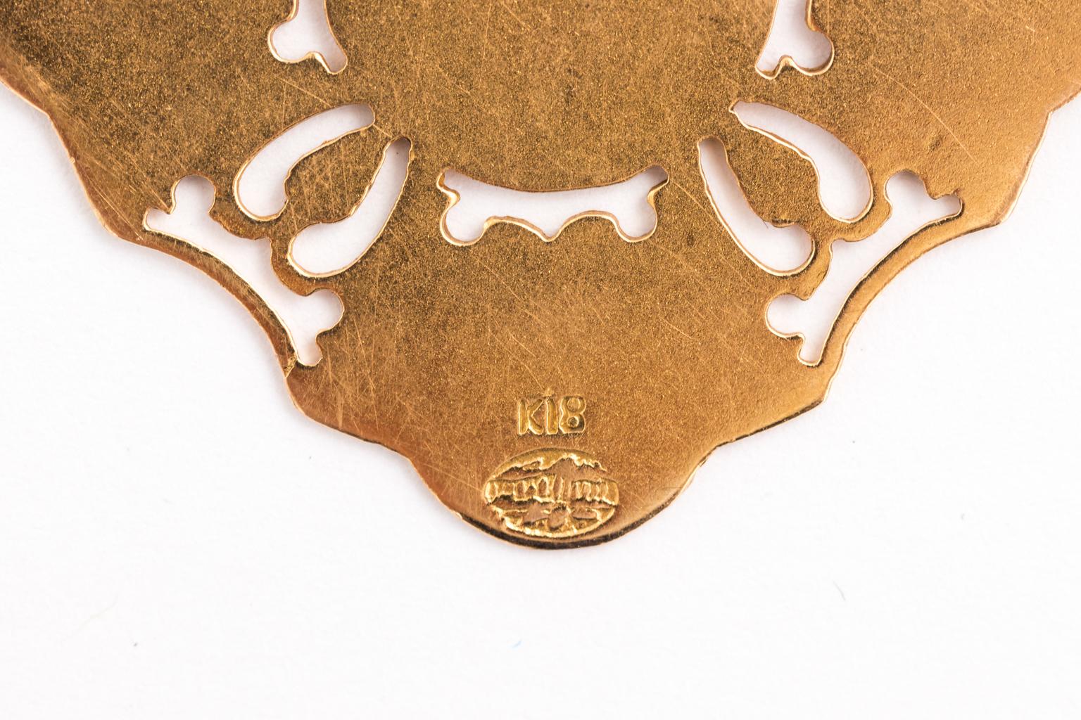 Gold Charm Necklace 3