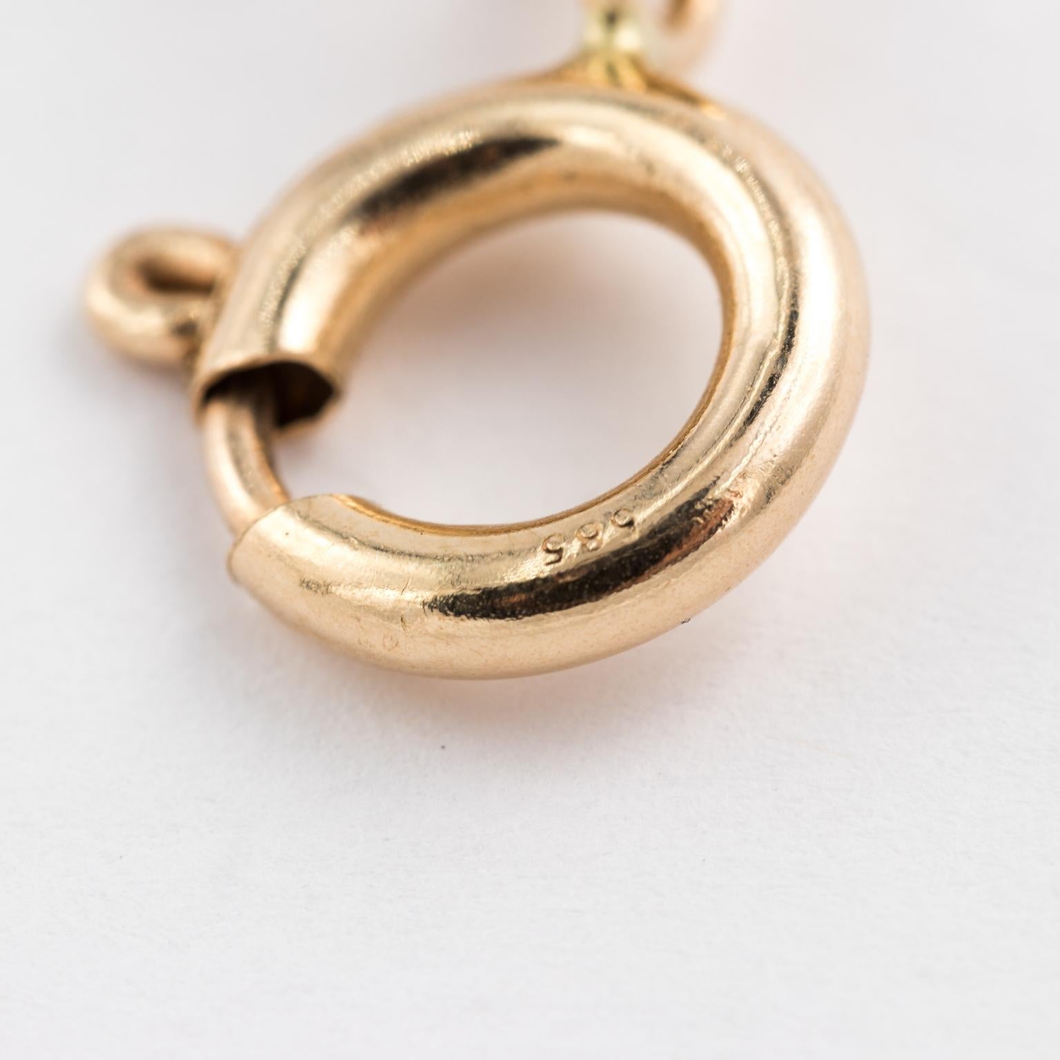 Gold Charm Necklace 6