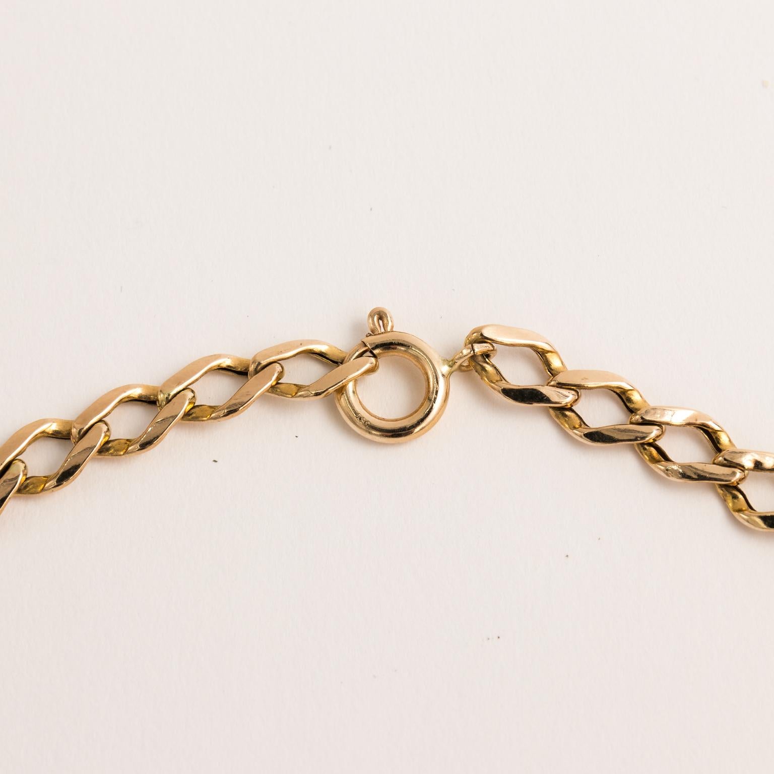 Gold Charm Necklace 1