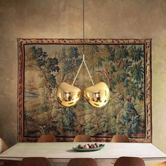 Gold Cherry Lamp Designed by Nika Zupanc, Made in Italy