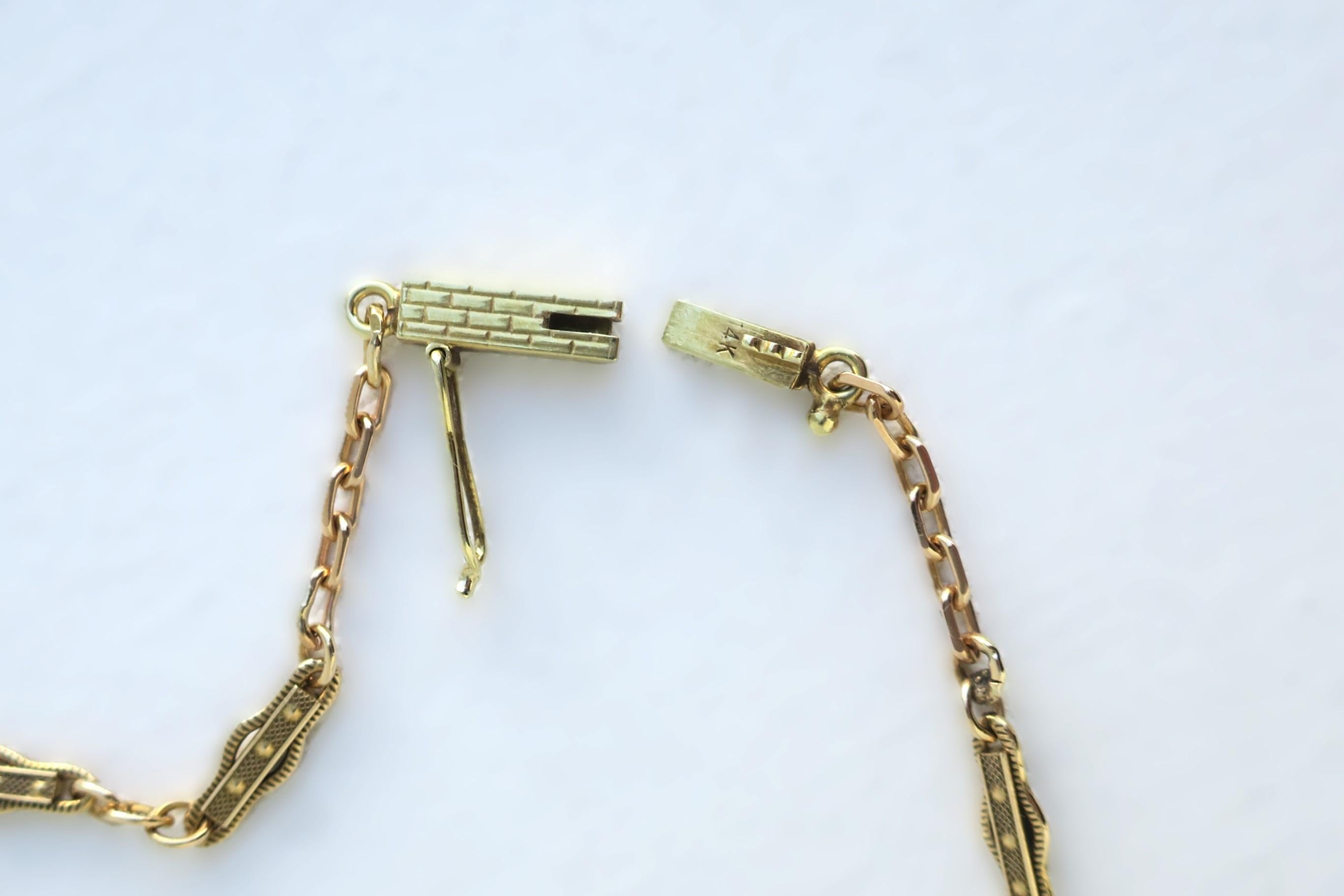 Gold Choker Necklace For Sale 6