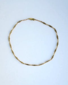 Collier ras du cou en or