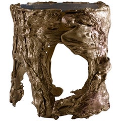 Gold Coffee Table Handmade in Italy by Atelier Dall'Osso