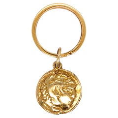 Porte-clés en pièces d'or