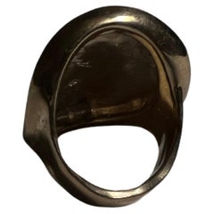 Gold Coin Ring Emerald Woman Face Mask