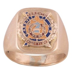 Gold College for Men's Class Ring