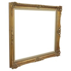 Gold-colored Baroque Style Frame Classic Wooden Frame 73x63cm