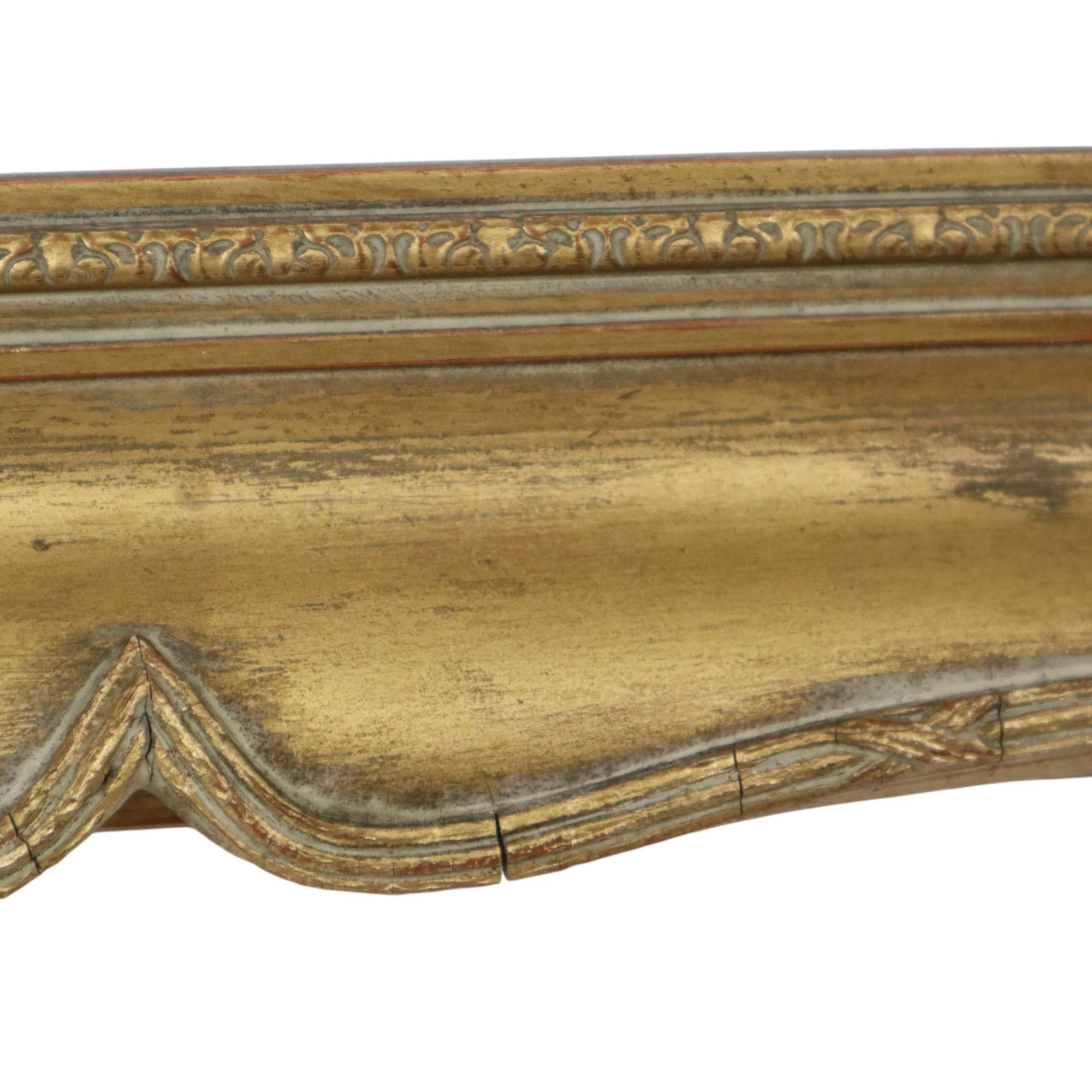 Gold-colored Baroque Style Frame Painting Classic 70x60cm For Sale 4