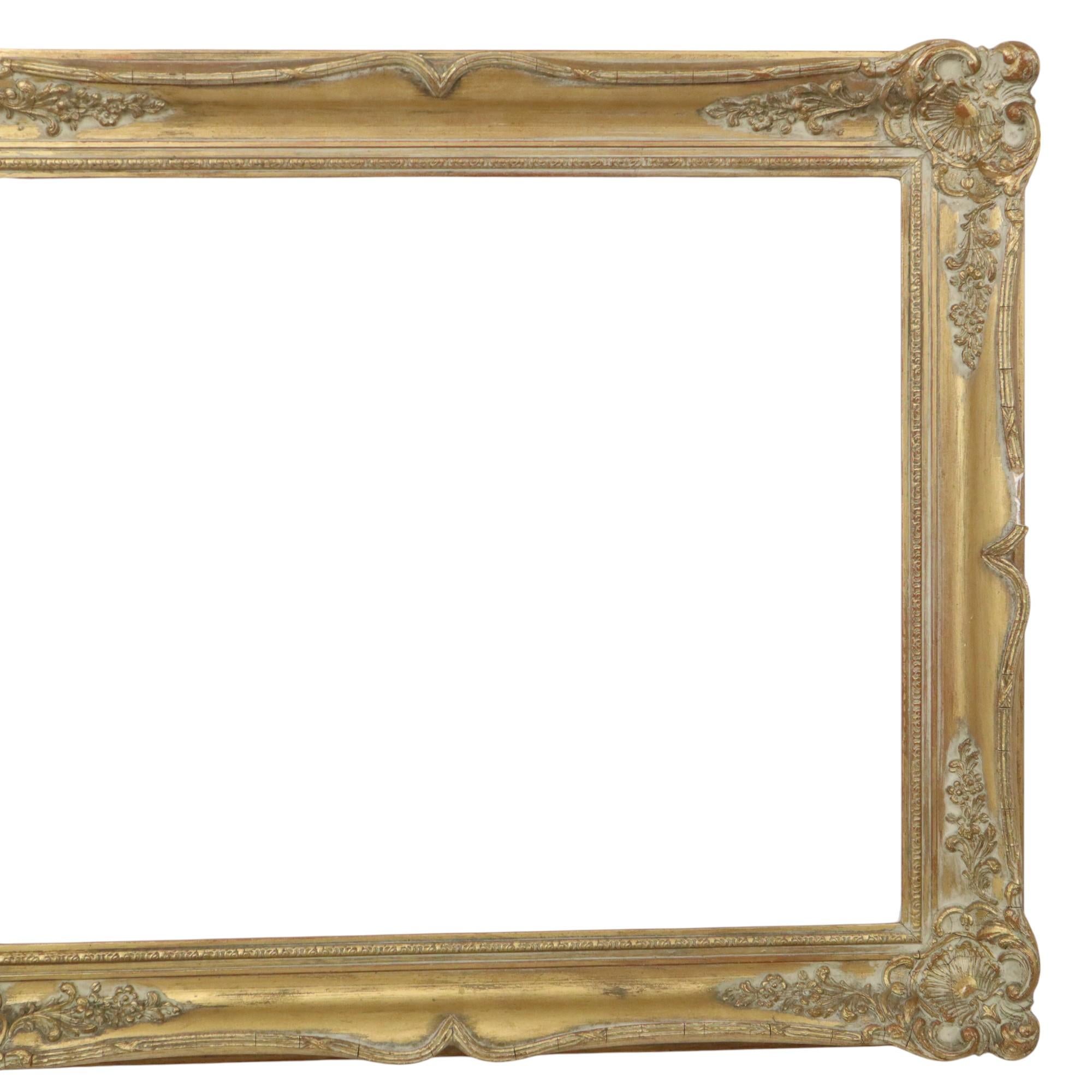 Gilt Gold-colored Baroque Style Frame Painting Classic 70x60cm For Sale