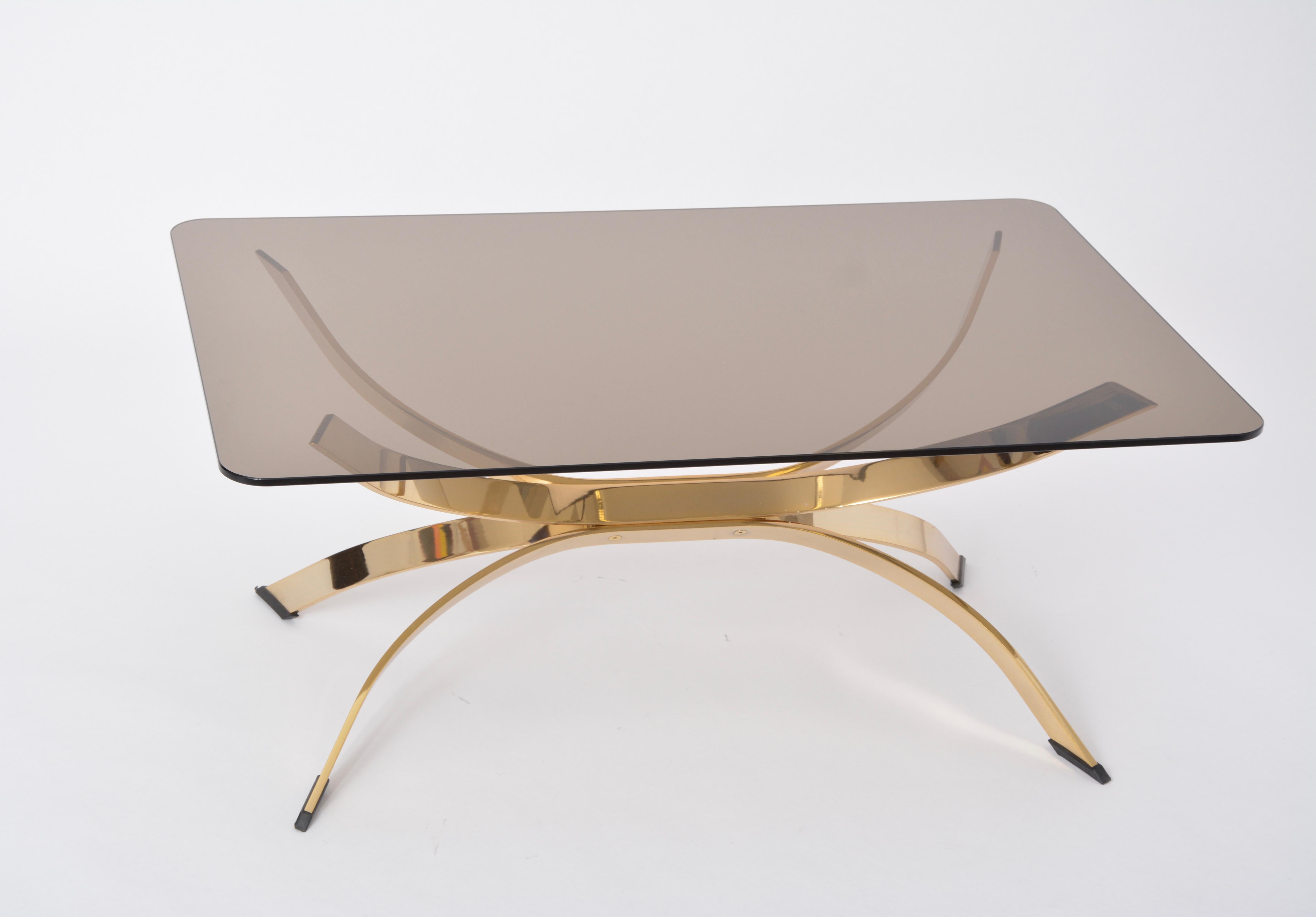 gold modern coffee table