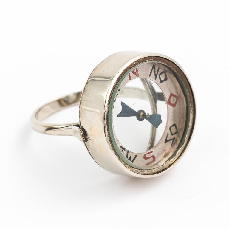 Gold Compass Ring For Sale at 1stDibs compass rings
