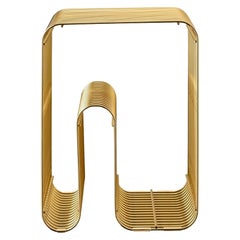 Taburete Contemporáneo Oro