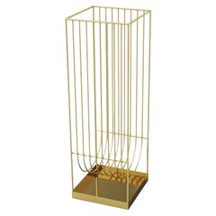 Gold Contemporary Umbrella Stand