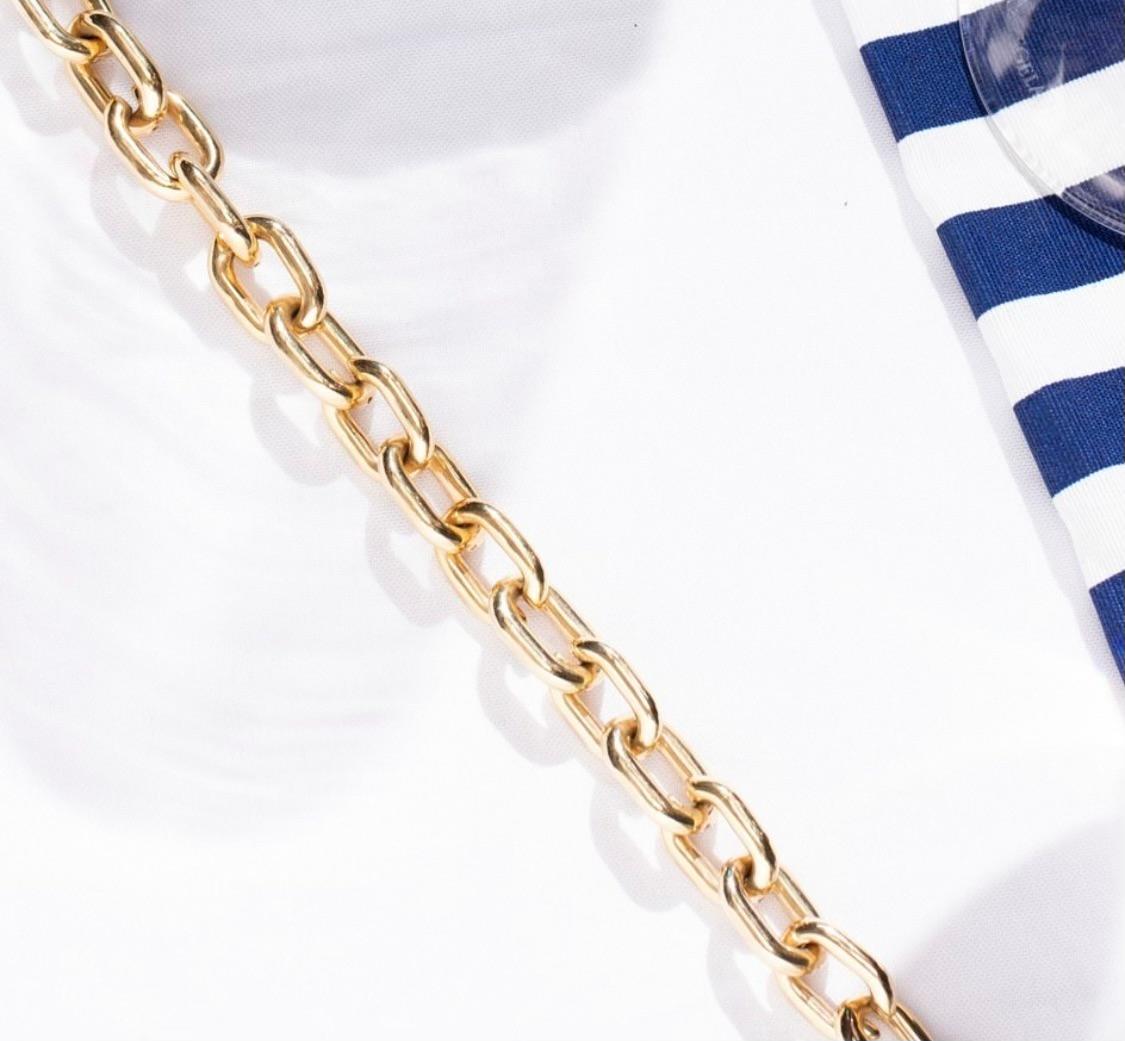 Collar cubano de oro en Nuevo estado para la venta en Studio City, CA