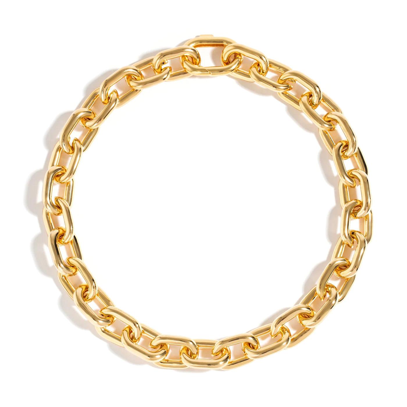 oro amarillo de 18 quilates
Tamaño pequeño
Eslabones: 0,79