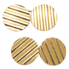 Gold Cufflinks, circa 1965