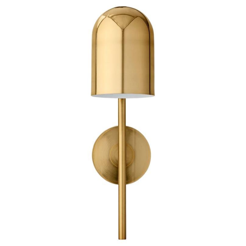 Gold Cylinder Wall Lamp