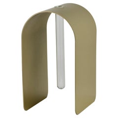 Gold Dahlia Vase by WM Metal Design