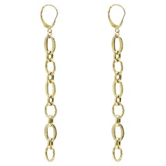 Boucles d'oreilles pendantes en or 14 carats 14 carats Artistics Design/One