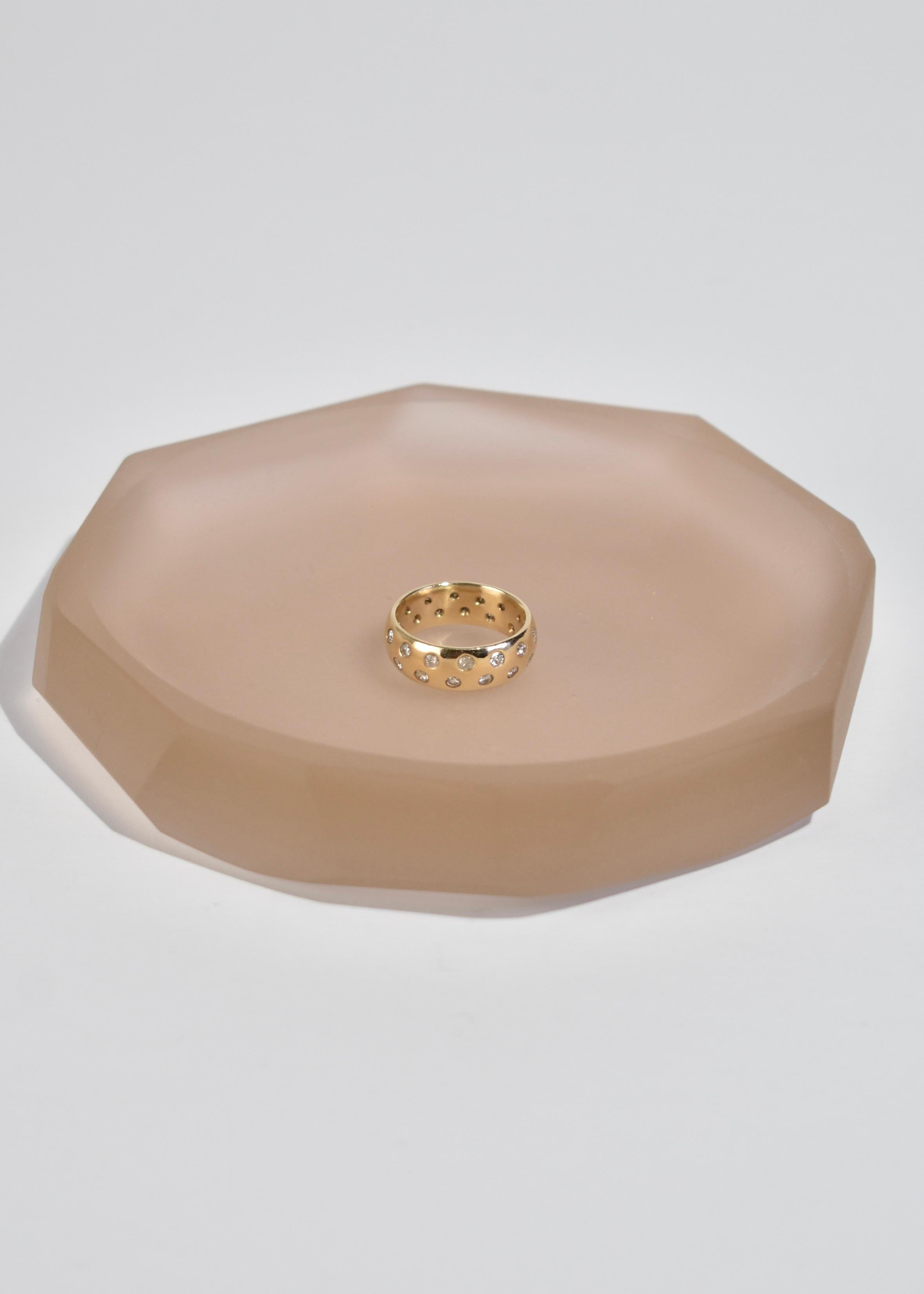 Women's or Men's Gold Diamond Band Ring