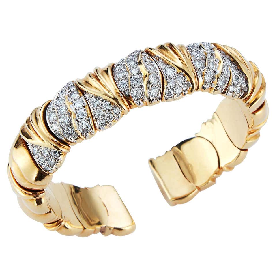 Expensive Bangles Antique Gold Bangle Bracelet For Sale at 1stDibs | antique gold bangles ...