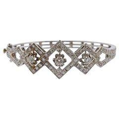 Bracelet en or avec diamants