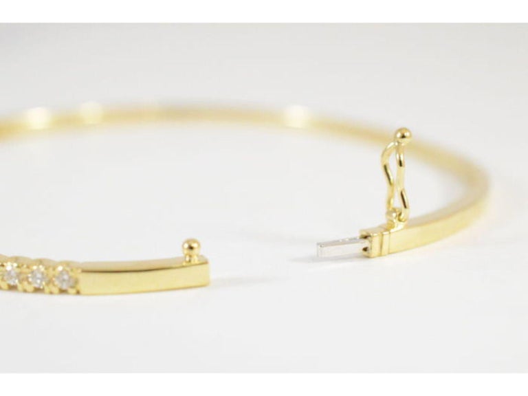 BDM6AGBCM Open Ended Cuff Gold Bracelet Pink Crystals