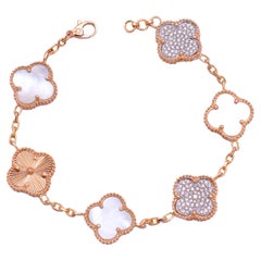 Bracciale in oro con diamanti