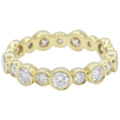 Gold Diamant 'Bubble' Band 1,29 Karat