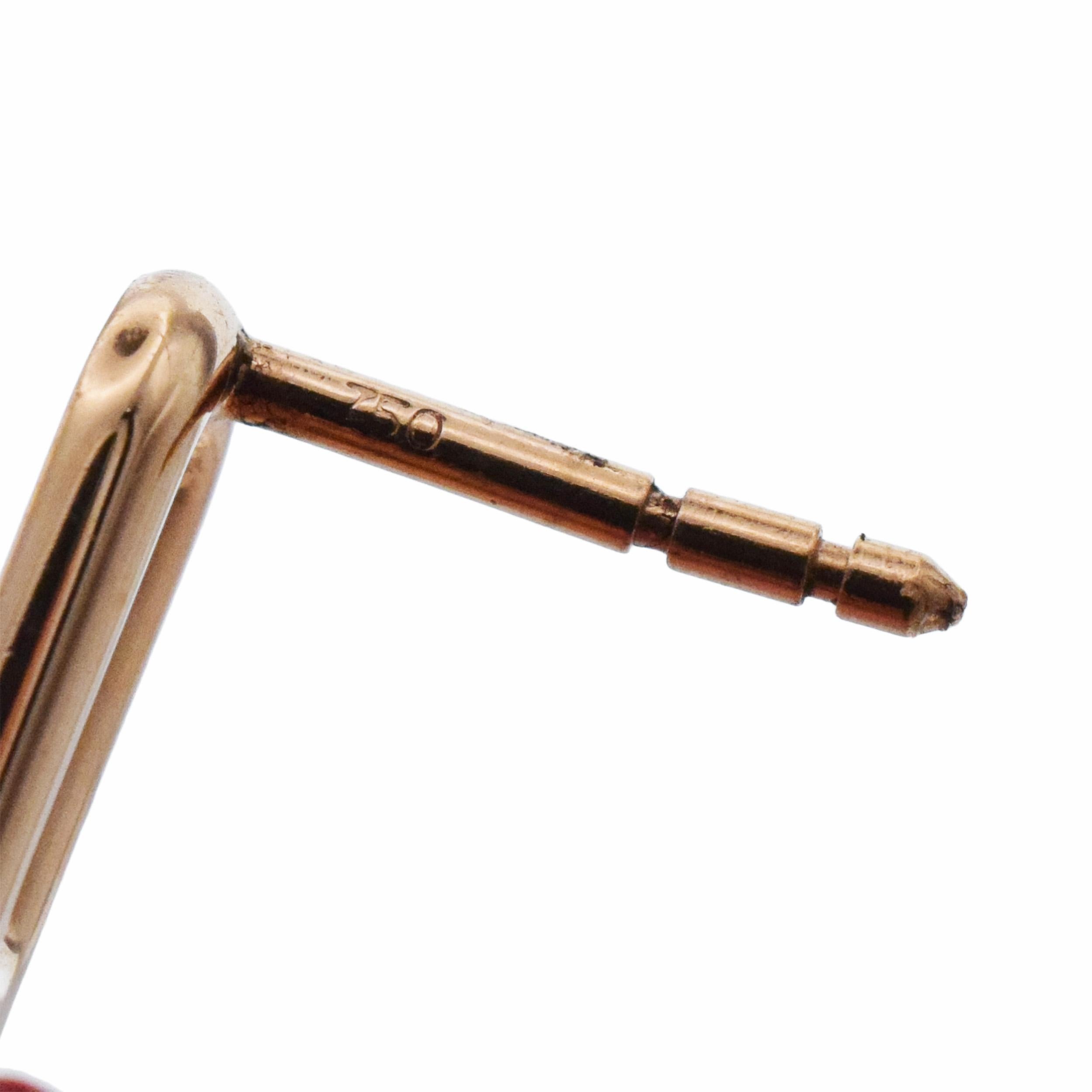 Orecchino Chaine D'Ancre in oro e diamanti di Hermes in vendita 4