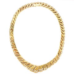 Gold Diamond Necklace