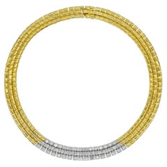 Collier en or et diamants