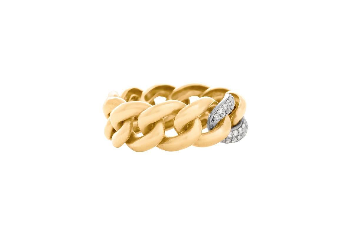 Im Angebot: Gold & Diamant, Perpuity-Ring () 4