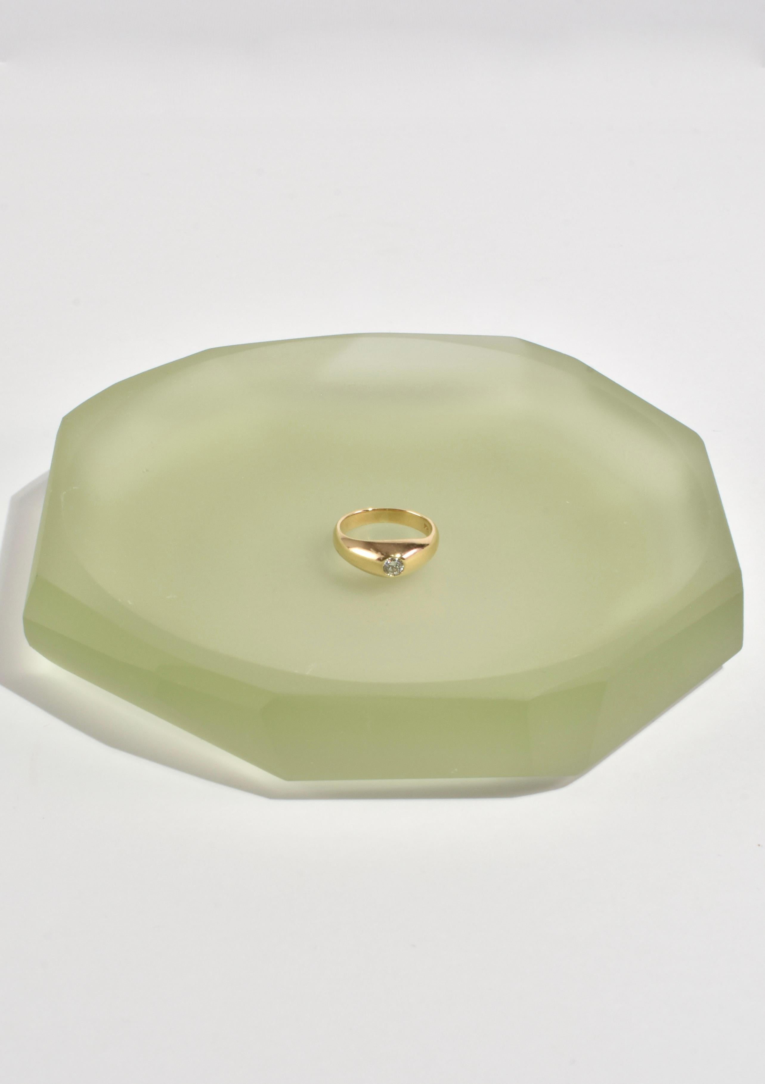 Gold Diamond Pinky Ring In Good Condition In Richmond, VA